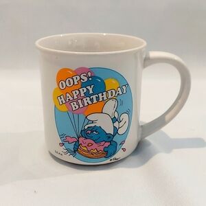 Smurf Coffee Cup